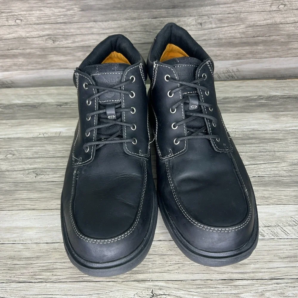 Timberland Earthkeepers Moc Toe Richmond Chukka Boots 73173 Black US 11.5W